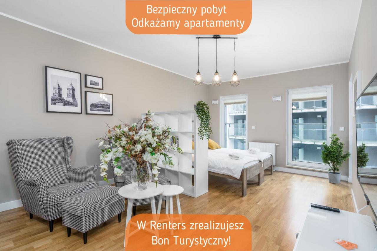 Apartament Black & White Mostowa By Renters ポズナン エクステリア 写真